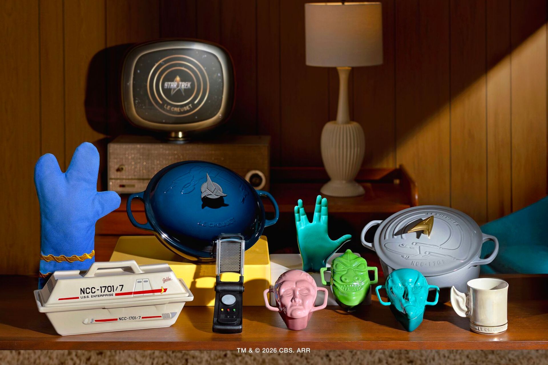 LeCreuset's Limited-Edition Kitchenware Salutes 60 Years of 'Star Trek"