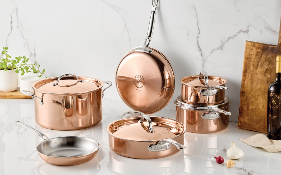 Hestan Introduces Limited-Production ‘CopperBond Aura’ Cookware