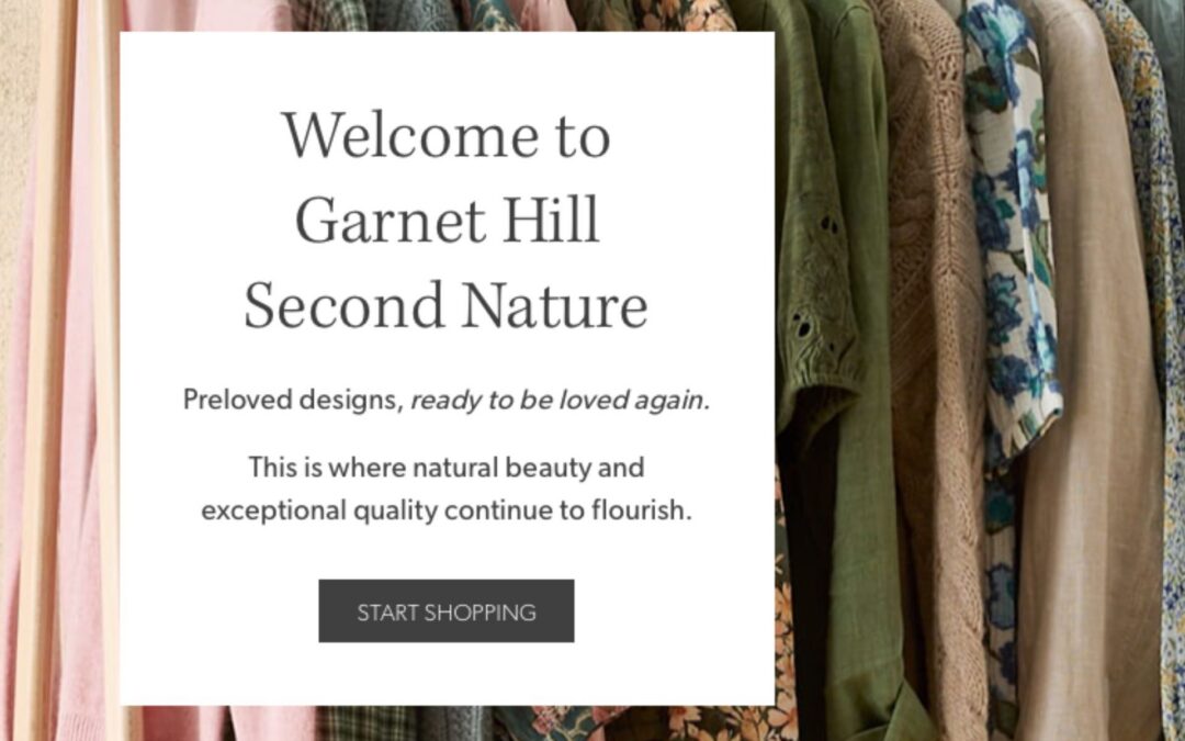 QVC’s Garnet Hill Adds Second-Hand Operation To Sell Its Restored Products