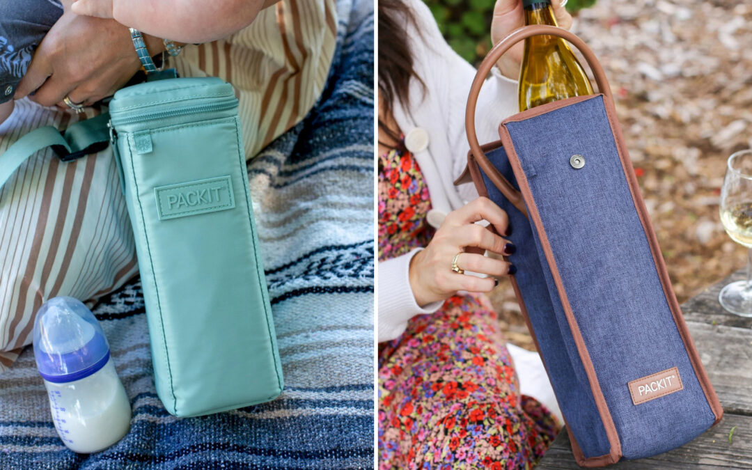 PackIt Expands Freezable Assortment With Baby Bottle, Wine Bags